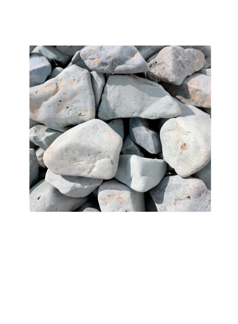 كنب حجر النهر الأخضر مادة الحديقة الطبيعية - Image 1