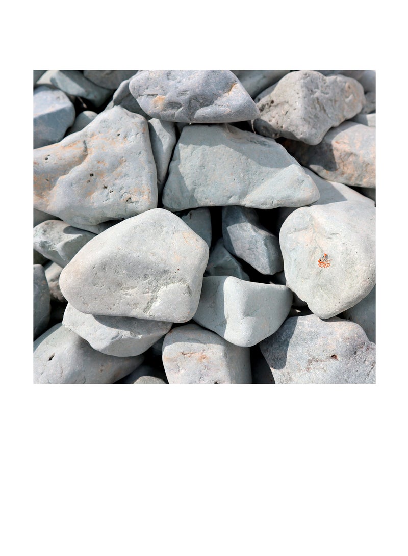 كنب حجر النهر الأخضر مادة الحديقة الطبيعية - Image 2