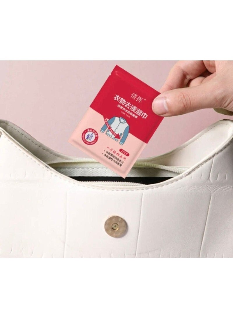 64 piece fabric stain removal wipes - Image 3