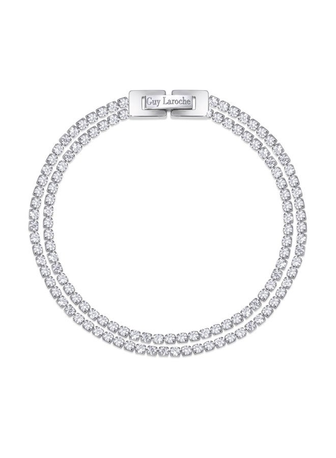 Guy Laroche Gabin Silver Bracelet for Unisex - Image 1