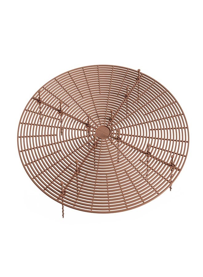 Modixun 1Pack Large Plant Pot Grid, Cuttable Flower Pot Soil Cover Protectors with Deep Stakes, Dogs, Cats Digging Stopper, Plant Grid Pot Cover, 52cm/20.5in Diameter - Image 1