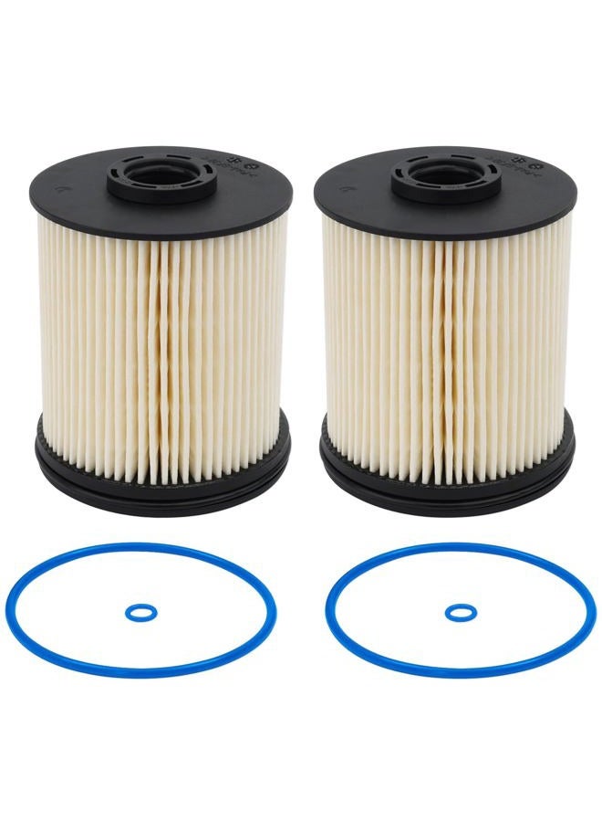 RARAYC 2 Pack TP1015 Fuel Filter Compatible with 2017-2024 Chevy Cruze, Silverado, GMC, Sierra 6.6L & 3.0L Duramax Fuel Filter - Image 1
