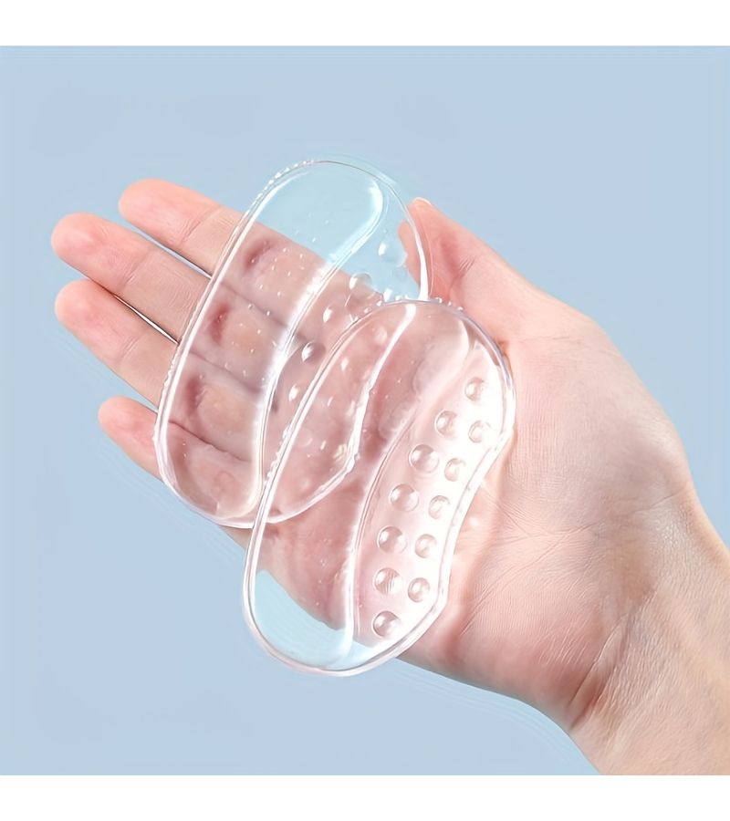 16Pcs Transparent Anti Slip Gel Heel Cushion Inserts For Women Shoes - Image 3