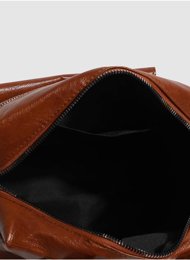 Haute Sauce - The Nomad Mini Backpack - Brown - Image 1
