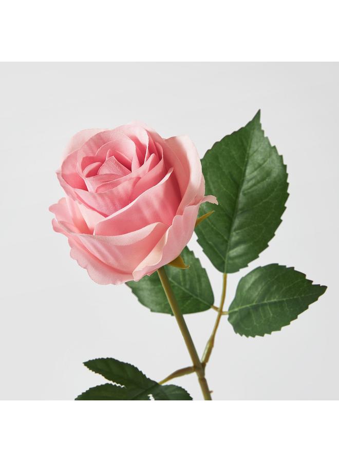 زبون زهرة صناعية، داخلية/خارجية/وردية اللون، 40 سم - Image 3