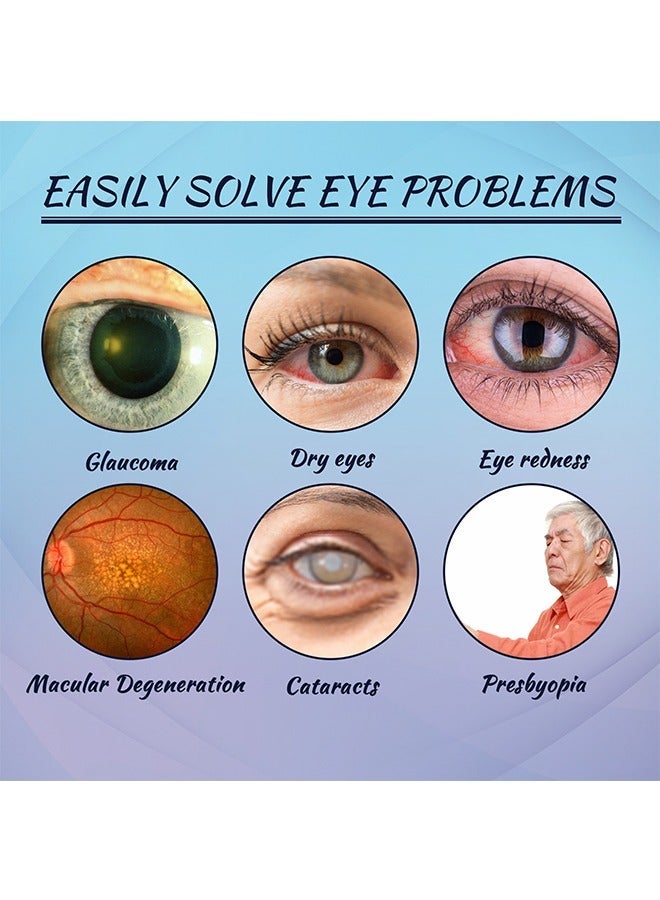 إيلهو 10 قطرات العين الطبيعية غير مشحم ، الملحق التغذية العين ، وتخفيف التعب العين ، وجعل العين تبدو أكثر إشراقا - Image 5