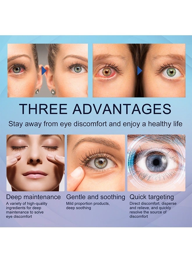 إيلهو 10 قطرات العين الطبيعية غير مشحم ، الملحق التغذية العين ، وتخفيف التعب العين ، وجعل العين تبدو أكثر إشراقا - Image 3
