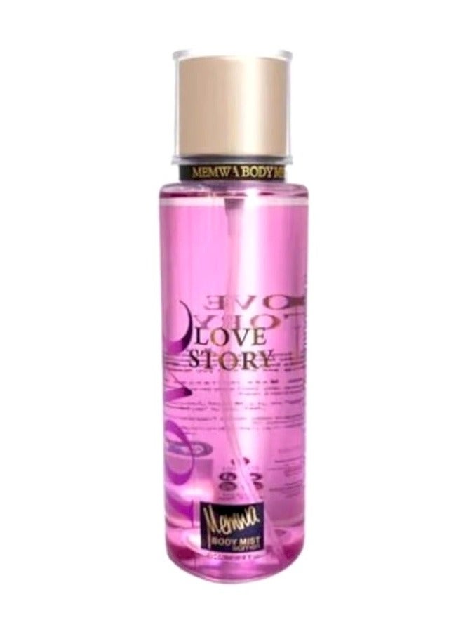 Memoa Love Story Body Spray, 250ml, for Women