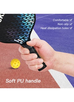 Ultralight Pickleball Paddle and Ball Set Carbon Fiber Surface Pickle Ball Racket 1 Paddles with 2 Balls - pzsku/Z4ECEEA10255298ED2BF0Z/45/_/1721397244/83ede5ff-cd40-4331-a44f-674d75e7ceb3