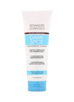 Advanced Clinicals Dark Spot Therapeutic Cream 237ml 
