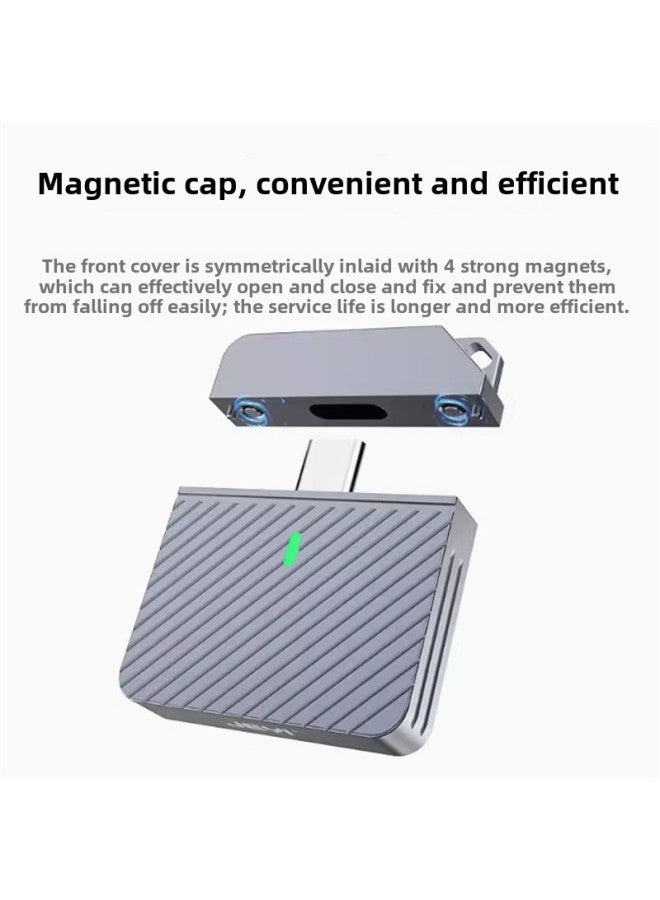 JEYI/Jiayi 2230 In-line M2 Solid Nvme Hard Disk Box M.2 External Type-c Mobile Box SSD-Color:Zebra 2230C | 9210 Master In-line Line Free Design - Image 2