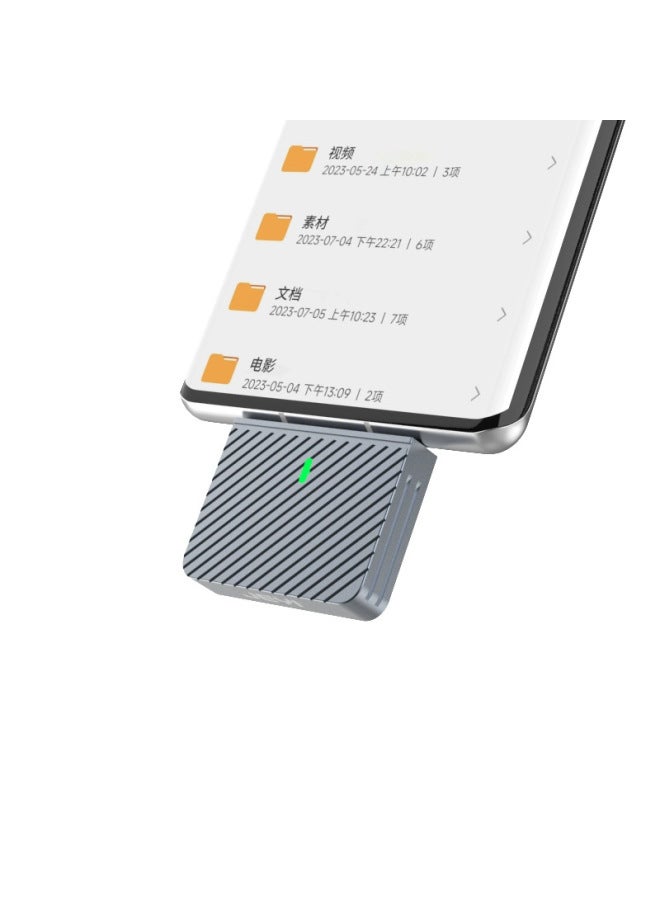 JEYI/Jiayi 2230 In-line M2 Solid Nvme Hard Disk Box M.2 External Type-c Mobile Box SSD-Color:Zebra 2230C | 9210 Master In-line Line Free Design - Image 3