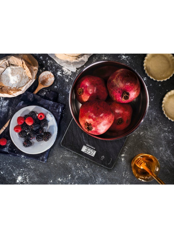 SOEHNLE Page Compact 300 Digital Kitchen Scale Slate 2.5 x 19.2 x 23.4 cm 61515 - Image 5