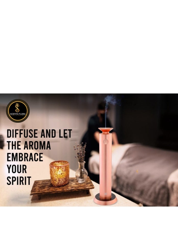 Scenta Flora - SCENT SMART Portable Scent Diffuser - Adjustable Fragrance Levels, 10000mAh Rechargeable Battery, App-Controlled, Whisper-Quiet Aromatherapy Device - Image 1