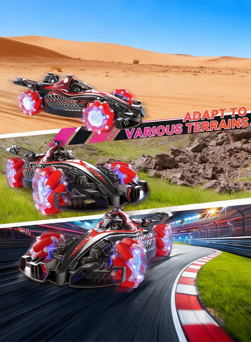 JJRC Racing F1 RC Car Scale Remote Control Kids Stunt 2.4GHz Drift 4WD 360° Rotation Suitable for Children with Lights Music and Spray - Image 5