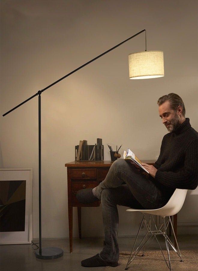 إن كي أكس مصباح أرضي لحماية العين مع إضاءة كاملة الطيف - مصباح عمودي لغرفة المعيشة وغرفة النوم - Image 4