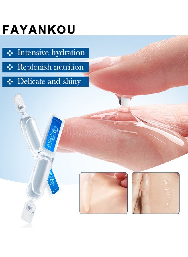 FAYANKOU Collagen Seconday Discard Serums, Anti-Aging Hydrating Serum For Plump & Firm, Looking Skin, Peptides Serum For Face, Fine Lines & Wrinkles & Radiance, Deep Collagen Hydrating Firming Serum (1.5 ml*30pcs) - Image 2
