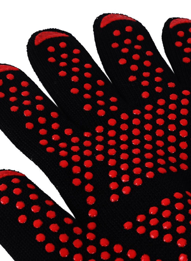 NIBEMINENT Level 3 Heat-resistant/Cut Resistance Safe Gloves/Oven Mitts Multicolour 31centimeter - Image 3