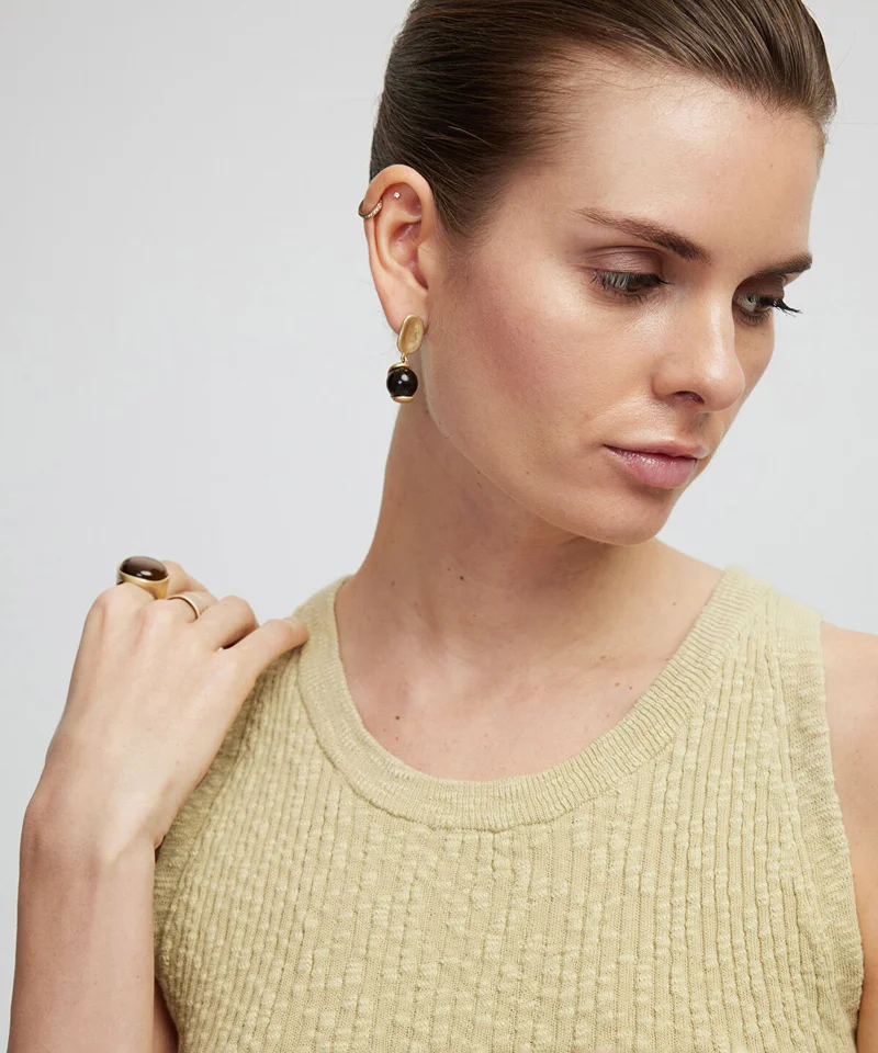 ابيكول Textured Knit Top