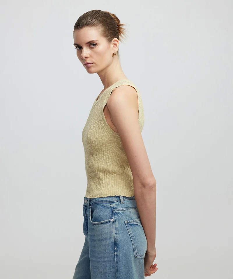 Ipekyol  Textured Knit Top for Women | Best Price UAE