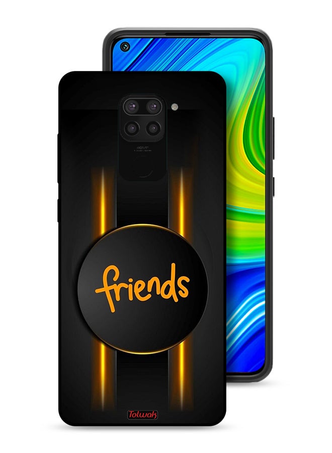Tolwak Xiaomi Redmi Note 9 Protective Case Cover Friends - Image 1