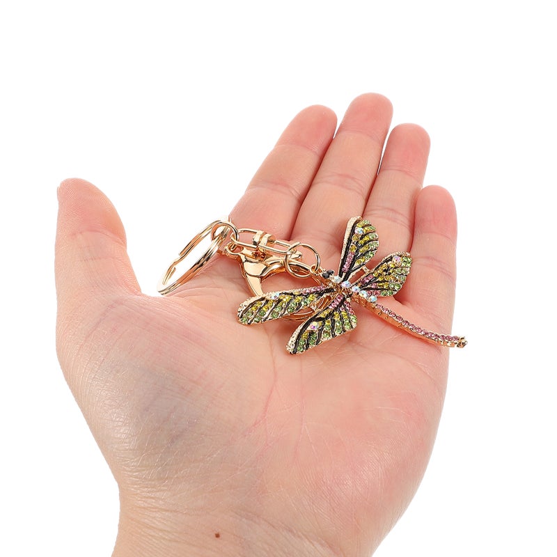 Decorative Dragonfly Keychain Purse Dragonfly Pendant Cute Keychain Car Key Pendant Dragonfly Keychain Bag Pendant Keychain - Image 3