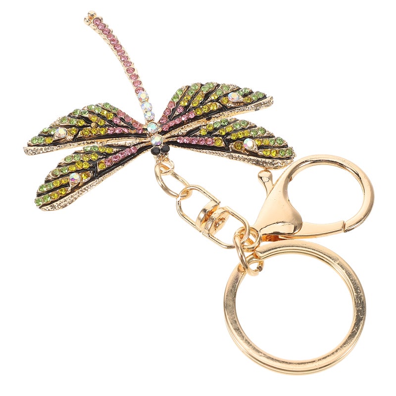 Decorative Dragonfly Keychain Purse Dragonfly Pendant Cute Keychain Car Key Pendant Dragonfly Keychain Bag Pendant Keychain - Image 1
