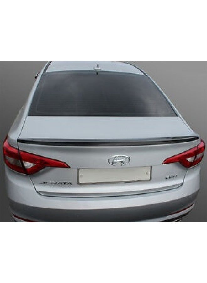 Generic Brand Hyundai Sonata 2015 2016 2017 Rear Spoiler White Color for Exterior Styling and Car Appearance Upgrade - Image 2