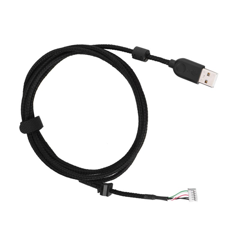 USB Mouse Cable Replacement 2.19yd Braided Nylon - Precise Compatibility for Logitech G502 Mouse - Quick Response Copper Wire - Perfect Replacement for Old Damaged USB Cable for Gaming - Image 3