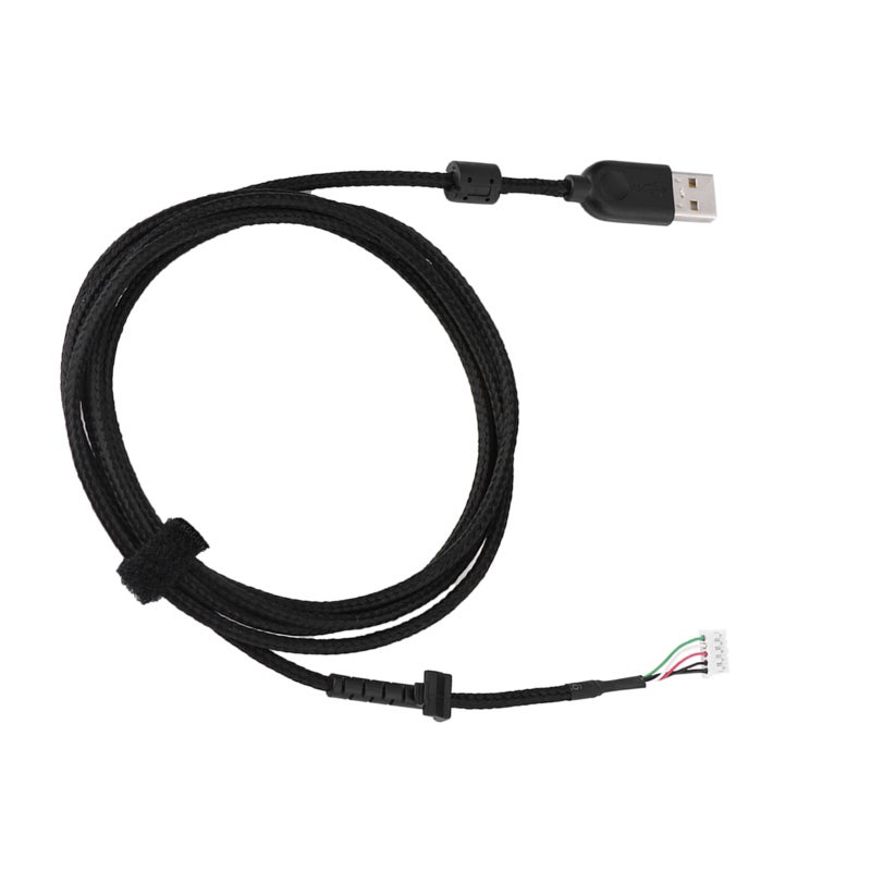 USB Mouse Cable Replacement 2.19yd Braided Nylon - Precise Compatibility for Logitech G502 Mouse - Quick Response Copper Wire - Perfect Replacement for Old Damaged USB Cable for Gaming - Image 2