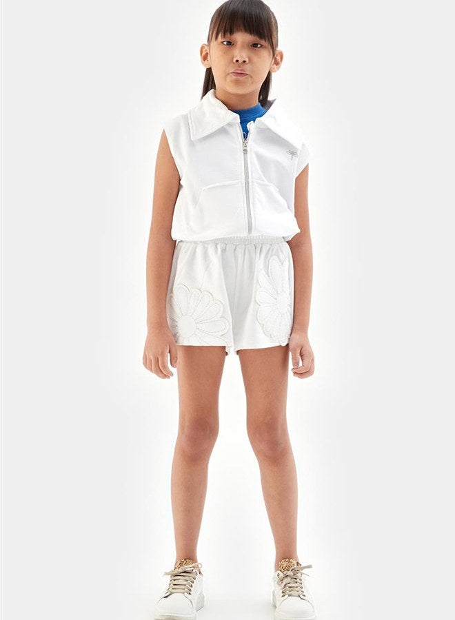 Tyess Girl Grey Vest - Image 1