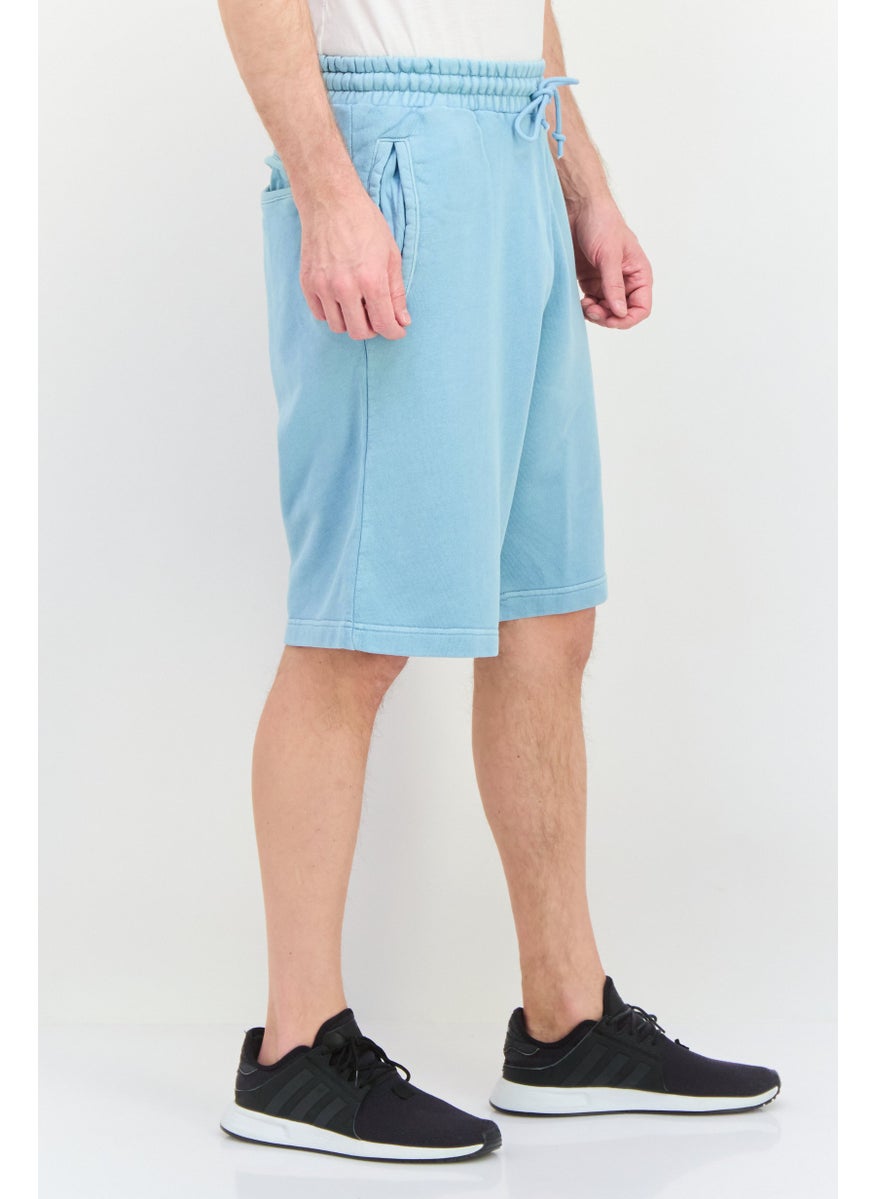 Reebok Men Sportswear Fit Outdoor Shorts, Light Blue  - Image 2