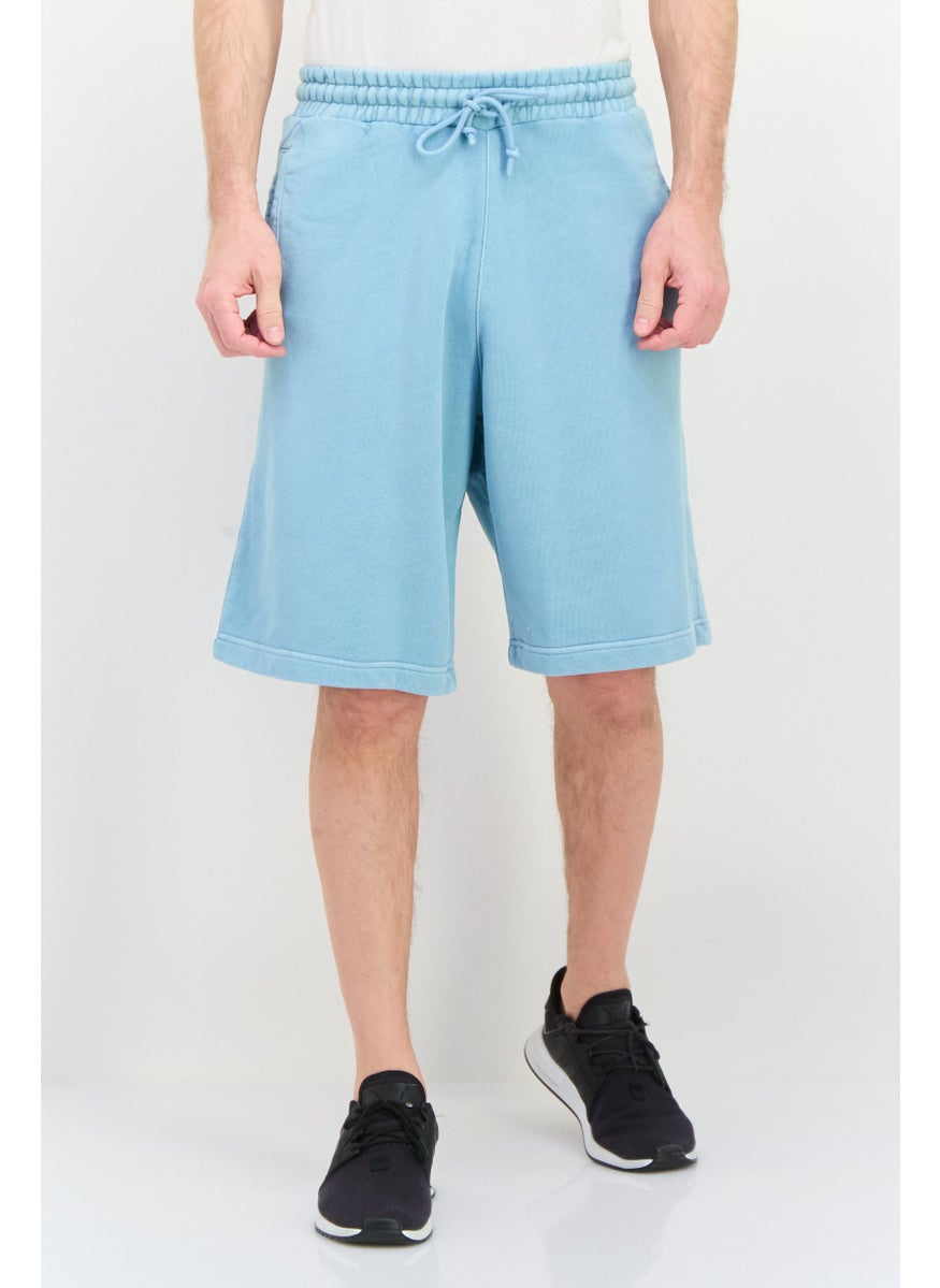 Reebok Men Sportswear Fit Outdoor Shorts, Light Blue  - Image 1