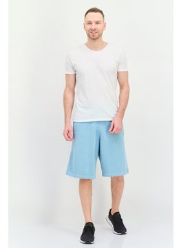 Reebok Men Sportswear Fit Outdoor Shorts, Light Blue  - Image 3