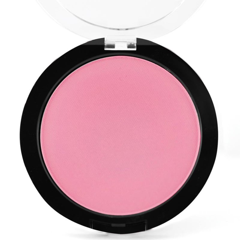 Palladio Matte Blush, Brushes onto Cheeks Smoothly, Soft Matte Look and Even Finish, Flawless Velvety Coverage, Effortless Blending Makeup, Flatters the Face, Convenient Compact, Berry Pink - Image 3