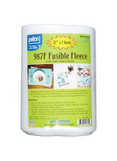 987F Fusible Fleece 22" (Bolt 7 Yards) Fabric By The Bolt