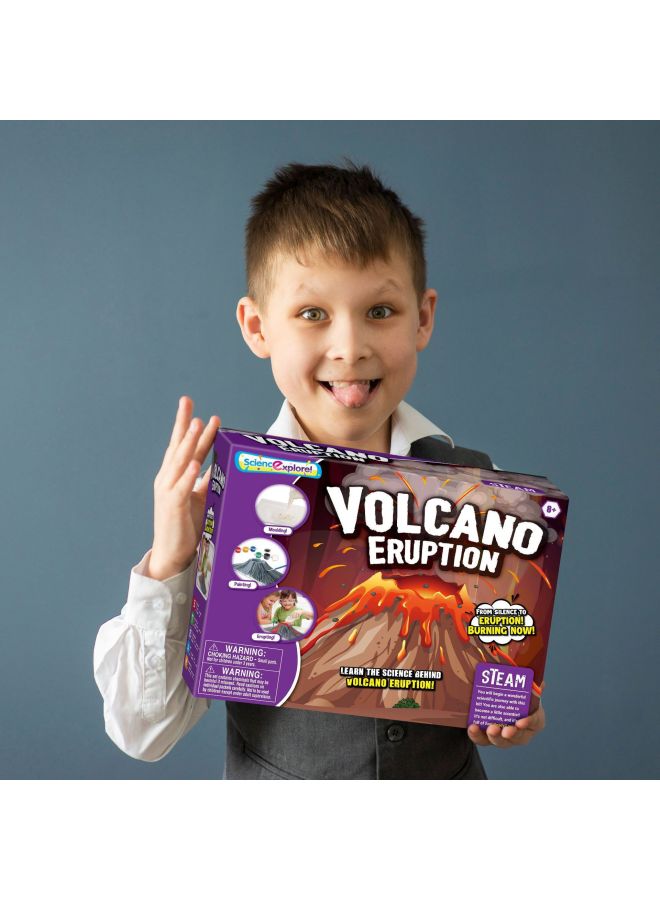 Steam Science Experiment Kit Diy Handmade Volcano Eruption Educational Toys For Children Intellectual Development-Color:Science Exploration Magic Science Experiment-T3511  - Image 3