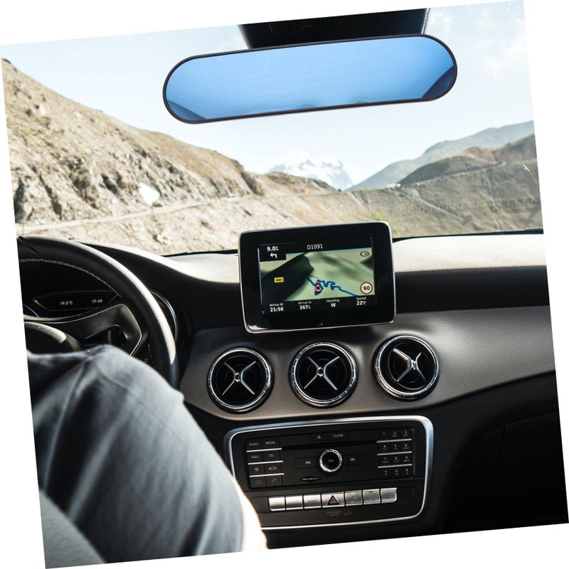 Universal Car Panoramic Rearview Mirror Easy to Install Interior Wide Angle - Image 3