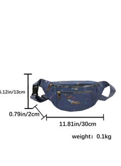 Shein Fashionable Women's Fanny Pack Shoulder ,WAISTCrossbody Bag, Metallic  - Image 3
