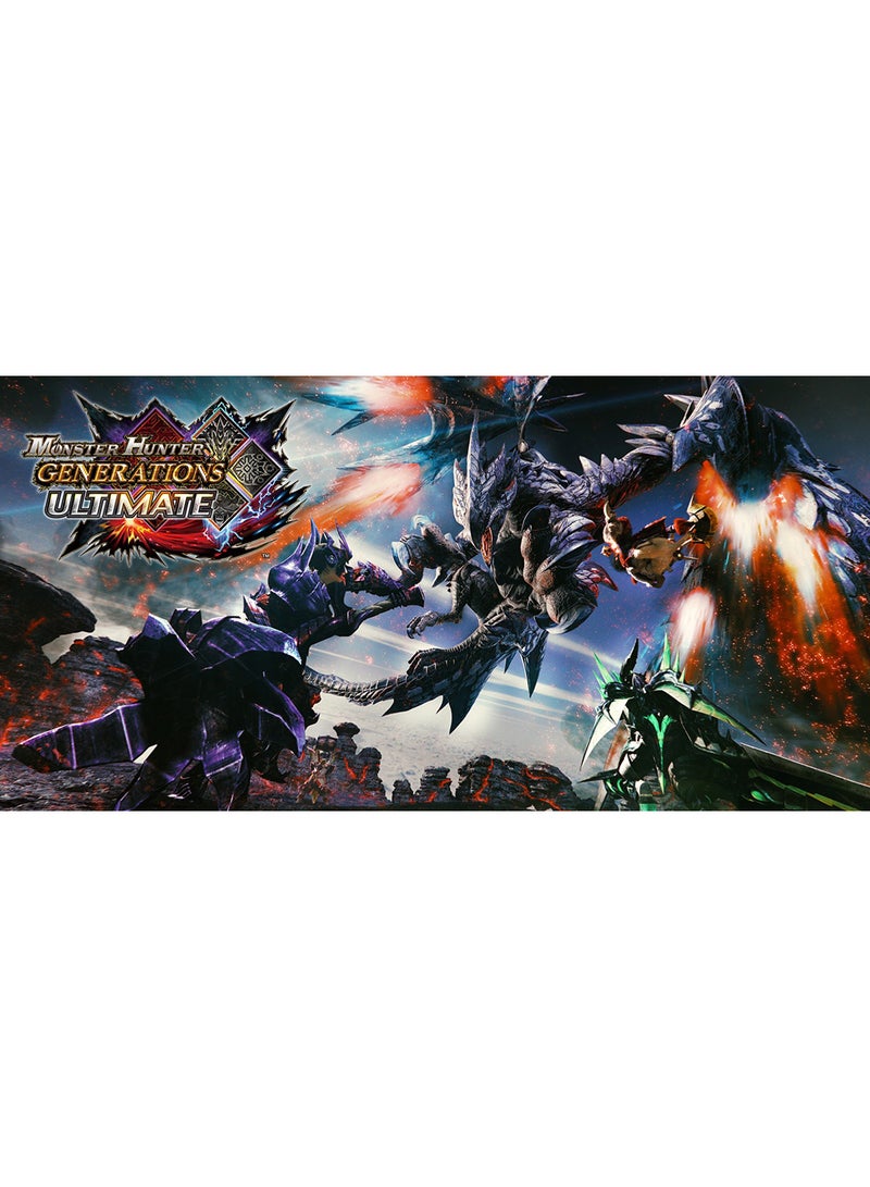 كابكوم لعبة الفيديو Monster Hunter Generations" إصدار Ultimate (إصدار عالمي) - الأكشن والتصويب - nintendo_switch - Image 2
