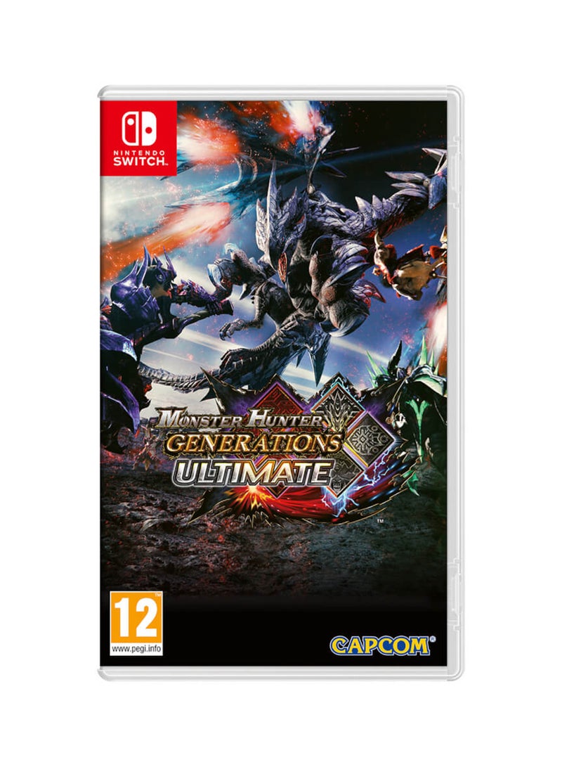 كابكوم لعبة الفيديو Monster Hunter Generations" إصدار Ultimate (إصدار عالمي) - الأكشن والتصويب - nintendo_switch - Image 1