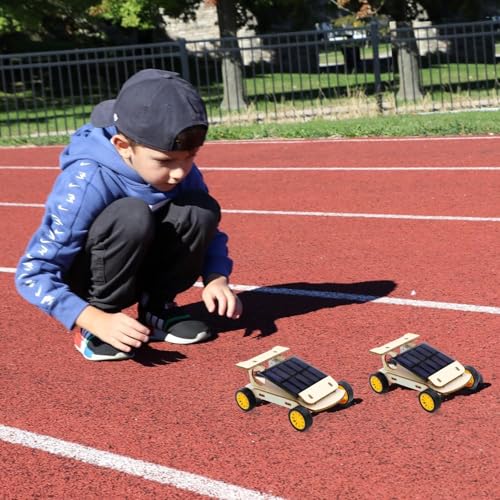 SCAEMO STEM Kits for Kids Ages 8-10-12-14, Stem Toys for Boys Age 8-12, Science Projects, Solar Car Building Kits, Activities Engineering Kit, Gifts for 8 9 10 11 12 Year Old Boys - Image 4
