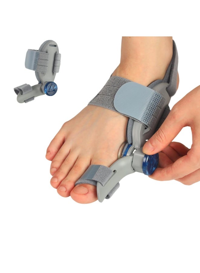 Adjustable Knob Bunion Corrector for Women and Men - Orthopedic Relief with Silicone Pad - Strong Bunion Fix for Left and Right Feet - Image 1