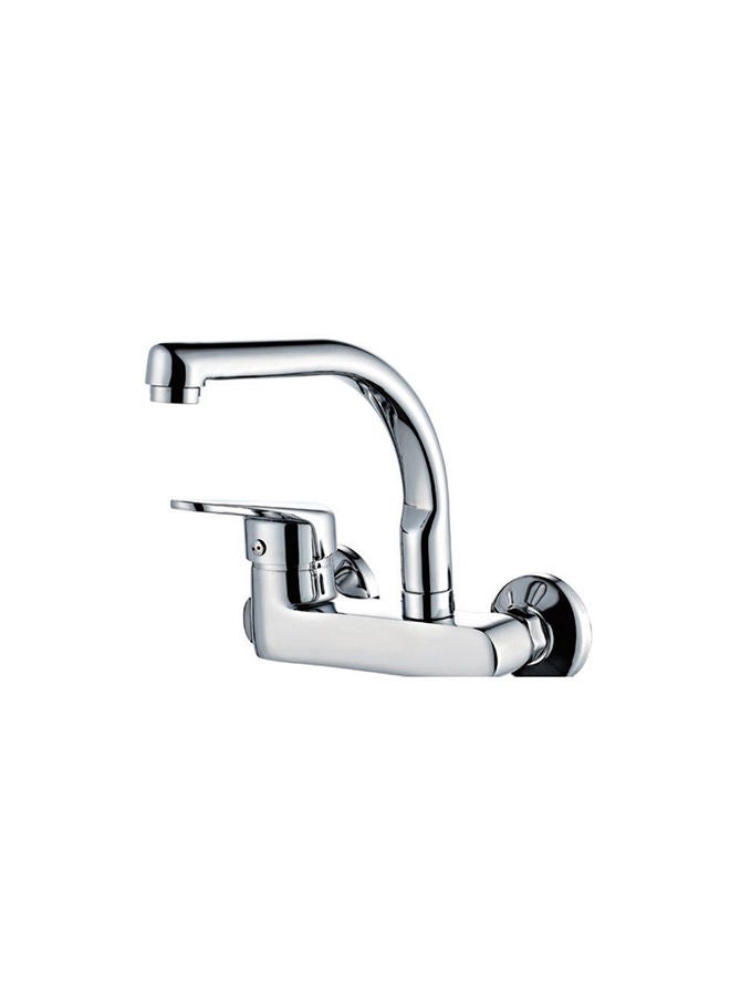Milano Riva Single Lever Sink Mixer, Chrome, Brass, Bathroom Mixer Faucet For Sink Areas, With 5 Years Warranty - Image 2