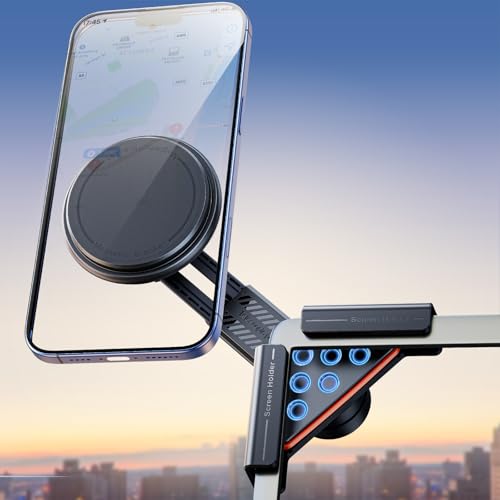 DICMKY Tesla Phone Mount for Tesla Model Y3 2026 2025 2024 2023 2022 360Swivel Car Accessories for Tesla Screen Magnetic Phone Holder Stand for Tesla Model YJuniper3HighlandXCybertruck - Image 1