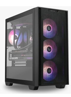 NANOTECH Wolverine Gaming PC - AMD Ryzen 5 7600X Processors, 6 Cores & 12 Threads, DDR5 32GB (2*16) Ram, AMD Radeon RX 7800 XT 16GB DDR6 Graphics Card,  1TB NVMe M.2 SSD, 2 Fan AIO Liquid Cooler, 650W 80 Plus Standard Power Supply, Windows 11 Pro | Wi-Fi  - Image 1