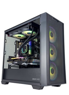 NANOTECH Wolverine Gaming PC - AMD Ryzen 5 7600X Processors, 6 Cores & 12 Threads, DDR5 32GB (2*16) Ram, AMD Radeon RX 7800 XT 16GB DDR6 Graphics Card,  1TB NVMe M.2 SSD, 2 Fan AIO Liquid Cooler, 650W 80 Plus Standard Power Supply, Windows 11 Pro | Wi-Fi  - Image 2