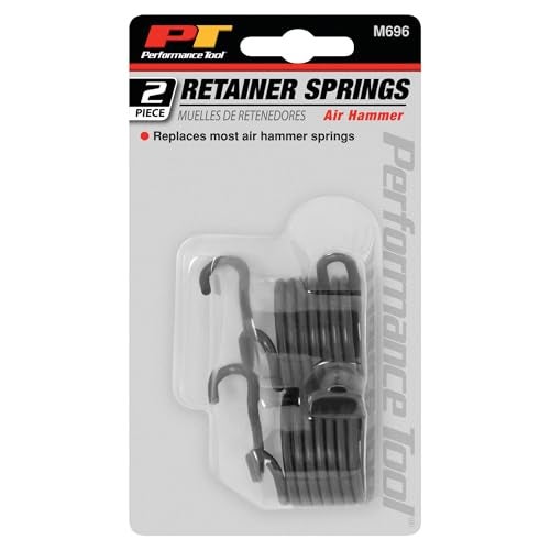 Performance Tool M696 Replacement Retainer Springs for Air Hammers - Compatible with M550DB and M668 Models - Image 5