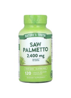 Nature's Truth, Saw Palmetto, 2,400 mg, 120 Quick Release Capsules (1,200 mg Per Capsule)