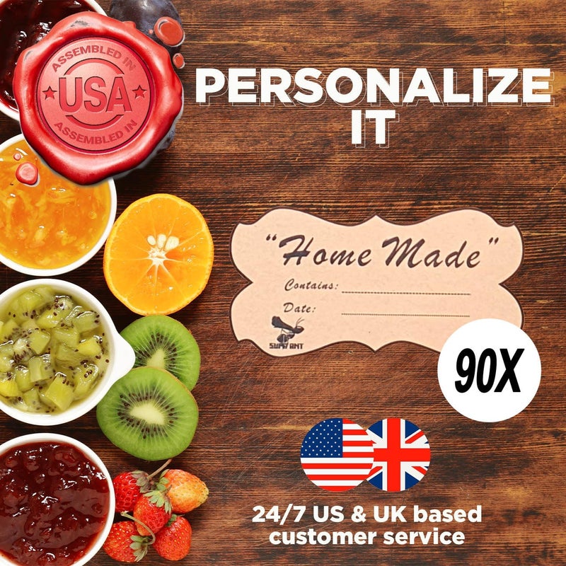 Supa Ant Blue Canning Supplies Starter Kit-10 pc Canner Accessories with Canning Rack for Jars, XL Ladle, Wide Mouth Jar Funnel, Jar Lifter & Wrench, Bubble Popper/Measurer, Lid Lifter, Kitchen Tongs - Image 5